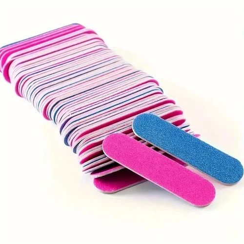Mini NAIL FILES Emery Board DOUBLE SIDED Manicure PEDICURE DISPOSABLE Travel UK — image 6