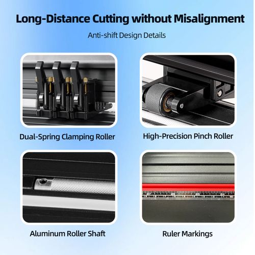 Vinyl Cutter Machine Upgraded 28 Inch Paper Feed Cutting Plotter Vinyl Printer — image 6