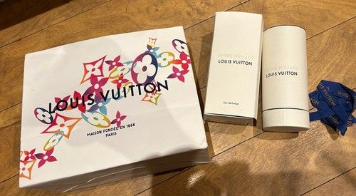 Louis Vuitton LV    ombre nomade 100ml Eau de Parfum Empty Bottle Box, Bag