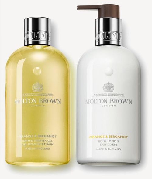 Molton Brown Orange & Bergamot Bath & Showe And Body Lotion Set 300ml — image 1