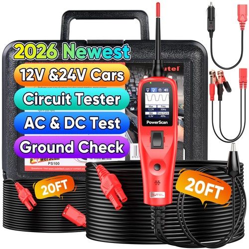 Genuine Autel PowerScan PS100 Electrical Circuit System Power Probe Tester Tool