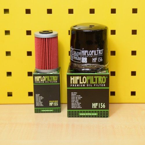 Oil Filter HF155 HF156 for: Oil Filter Set KTM 640 LC4 620 LC4 Duke Supermoto 400 EGS