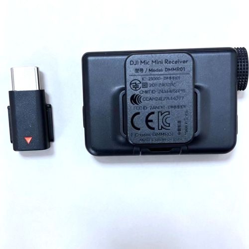 Genuine DJI Mic Mini Receiver with USB-C Adapter Mic RX - in As-New Condition — image 2