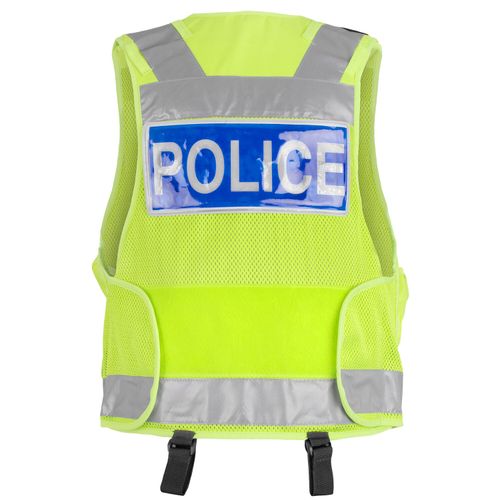 Niton Tactical Patrol Vest -Black/Hi Vis - Police/Military/Cadet/Security/Prison — image 3