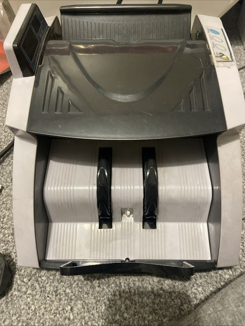 Electronic Money Counter Machine Banknote Note Counter UV Detection UK Plug — image 3