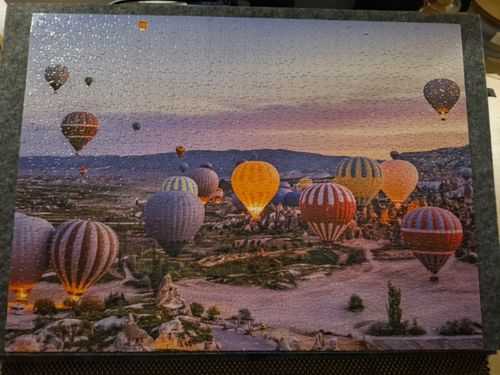 Bei Bi La Hot Air Balloons Landscape 1000pc Interlocking Cardboard Jigsaw — image 2