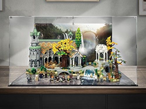 BRIXBOX Display case for LEGO® Icons: Lord of the Rings Rivendell™ 10316