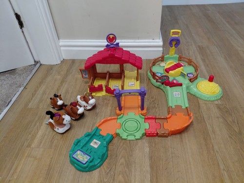 Vtech Toot Toot Animals Equestrian Set. Complete. Extra Animals.