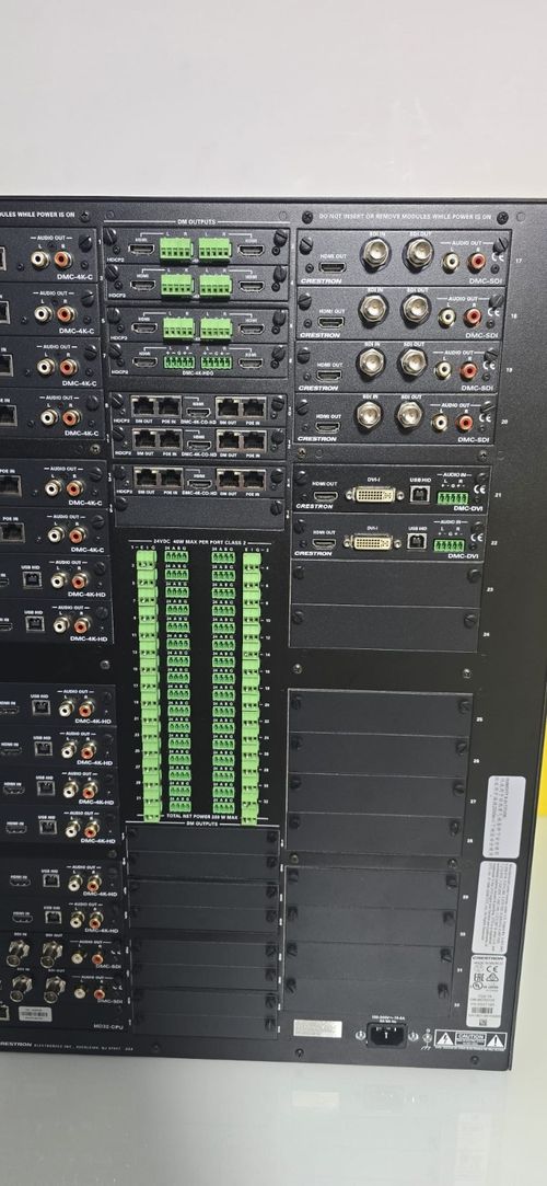 Crestron DM-MD32X32-RPS DigitalMedia HDMI Matrix Switcher — image 5