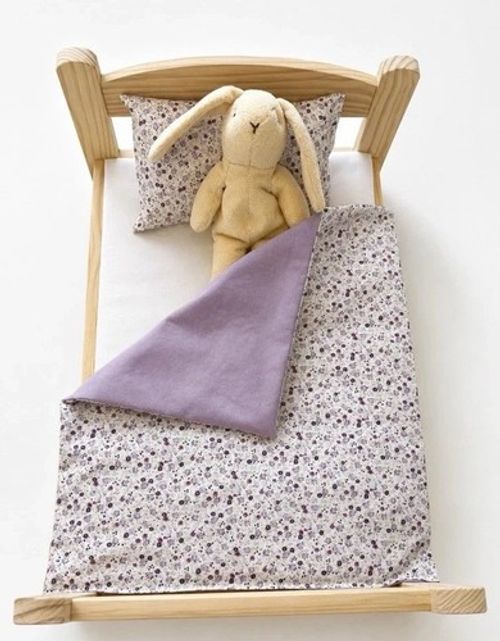 Handmade Bedding Set For IKEA Dutkig Dolls Bed
