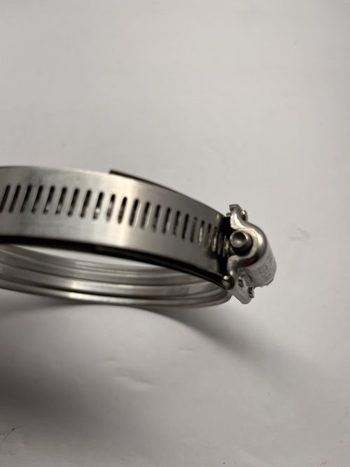 Ideal-Tridon All Stainless Steel Lined Hose Clamp 73-95mm  2-7/8”-3-3/4” W/guard — image 5