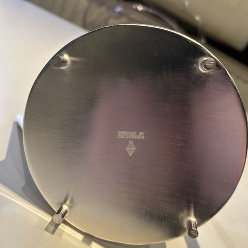 Silver Plated Art Deco Christopher Dresser Style Round Shape — image 8