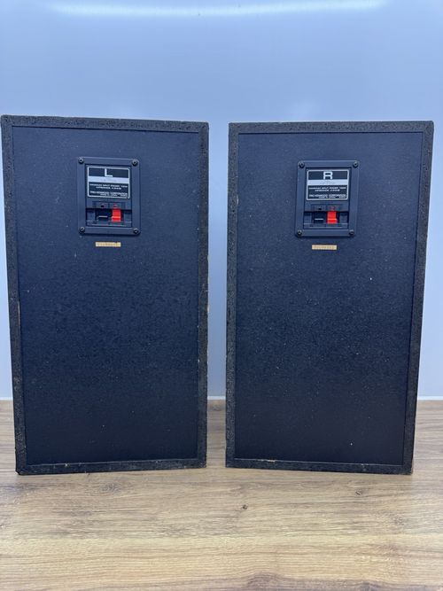 Vintage Kenwood Ls-770 Class A Speakers Made In Japan Pair Black *RARE* — image 23