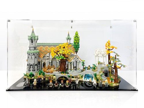 BRIXBOX Display case for LEGO® Icons: Lord of the Rings Rivendell™ 10316