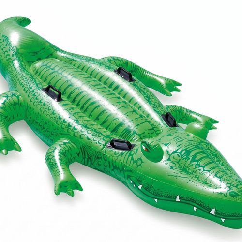 Inflatable Floating Easy to Inflate Inflatable Gator Floating — image 6
