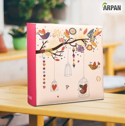 Slip in Case Photo Album with Memo writing Area Holds 6x4'' /15x10 cm 200 Photos — image 3