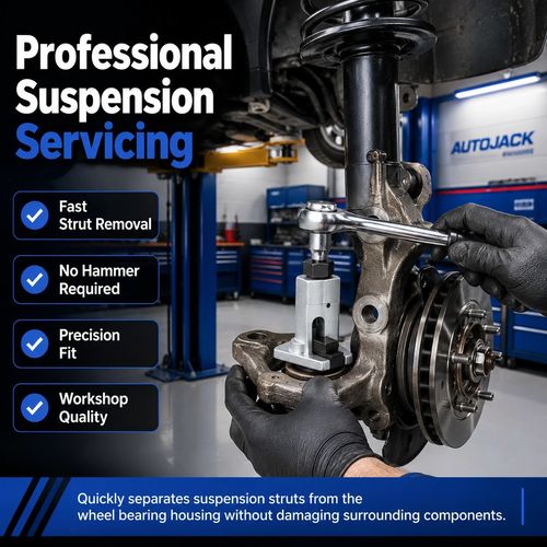 Autojack Strut Spreader Tool 17mm Hex Suspension Hub Knuckle Separator Tool — image 2