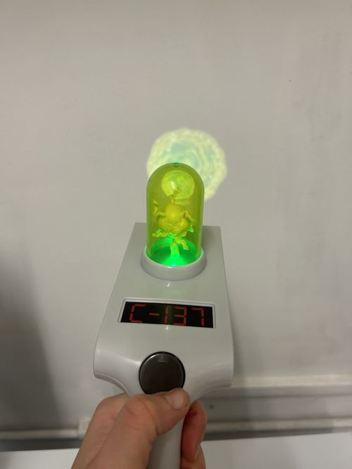 Funko Rick and Morty Portal Gun Handheld Toy with Light, Sound & LED Display — image 9