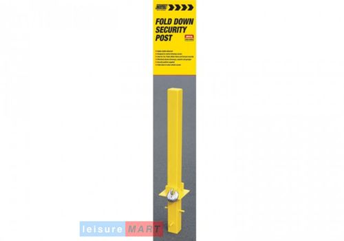 3 x Security Parking Posts, Fold Down Heavy Duty, Parking Bollard Maypole MP9739 — image 5