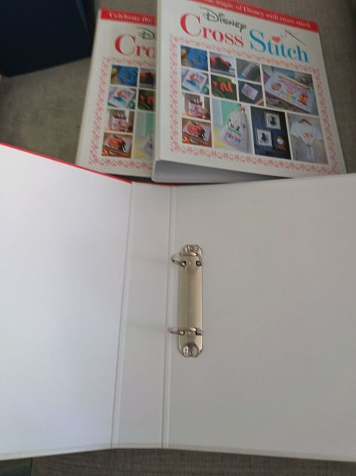Hachette Disney Cross Stitch  Collection Binders x 4  — image 2