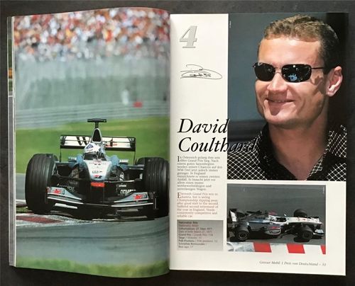 GERMAN GRAND PRIX FORMULA ONE F1 Jul 2001 HOCKENHEIM  A4 Official Programme — image 4