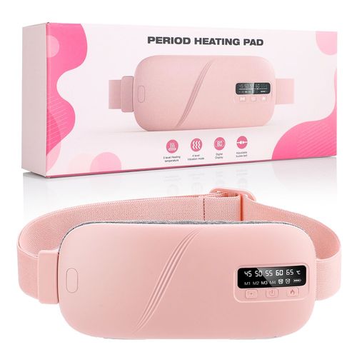 Electric Heating Menstrual Heat Pad Massage Belt For Period Pain Relief Cramps — image 2