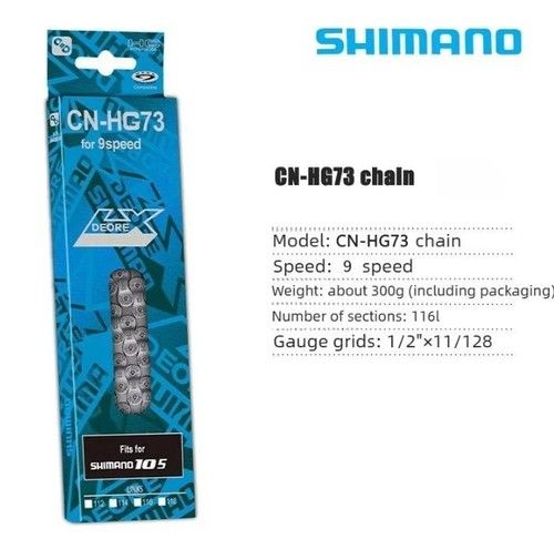 For Shimano Deore 6/7/8/9/10/11 Speed Chain 116 Links MTB Road Bike Bicycle UK