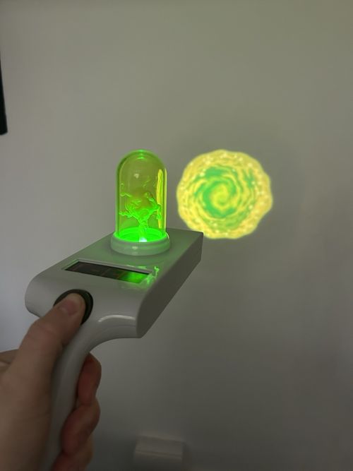 Funko Rick and Morty Portal Gun Handheld Toy with Light, Sound & LED Display — image 2