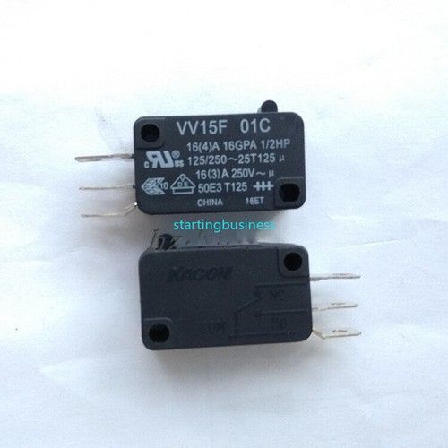 1PCS New For KACON VV15F-01C Side Terminal Micro Switch Foot Switch 16A 1/2HP