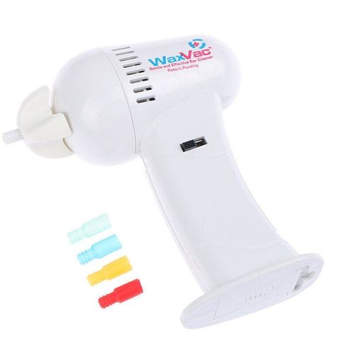 Ear Wax VAC Cleaner Remover Kit Safe Removal Cordless Vacuum -Safe Easy Suction — image 7