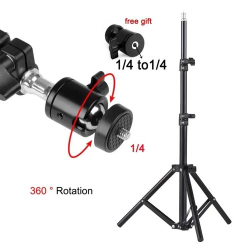 110cm Universal Projector Tripod Stand Portable Mount Adjustable Bracket — image 1