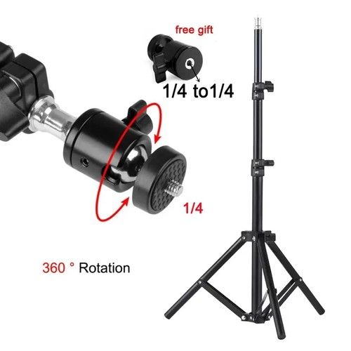110cm Universal Projector Tripod Stand Portable Mount Adjustable Bracket