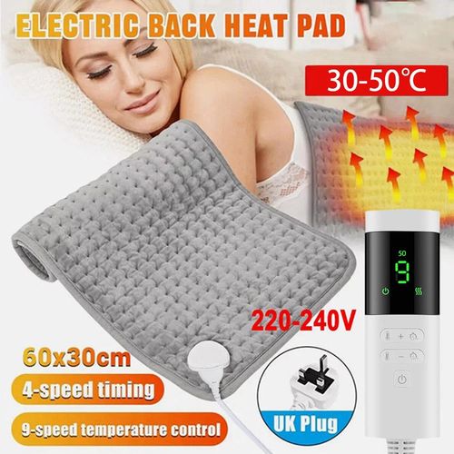 Therapeutic Electric Back Heat Pad Wrap for Muscle Tension Back Neck Pain Relief — image 1