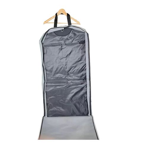 Large Garment Suit Bag Premium Grey Foldable Carrier Travel Bag Cover Storage — image 10