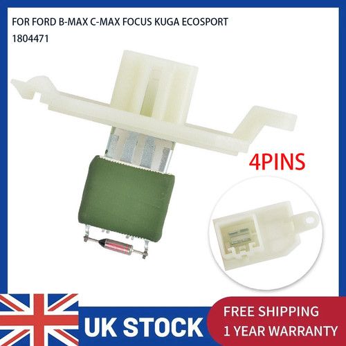 HEATER BLOWER RESISTOR Fits FORD B-MAX C-MAX FOCUS KUGA ECOSPORT 1804471