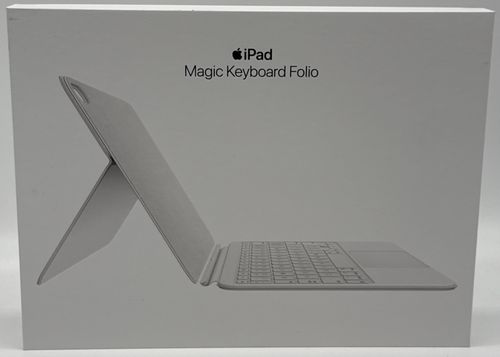 GENUINE APPLE IPAD A16 11TH / 10TH GENERATION MAGIC KEYBOARD FOLIO CASE WHITE — image 1