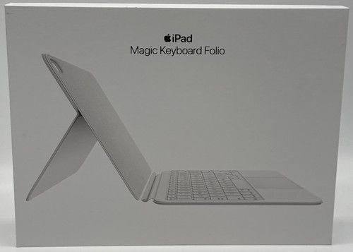 GENUINE APPLE IPAD A16 11TH / 10TH GENERATION MAGIC KEYBOARD FOLIO CASE WHITE