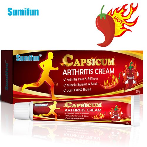 Sumifun Capsicum Arthritis Cream Hot Rheumatoid Arthritis Joint Knee Pain Relief — image 1