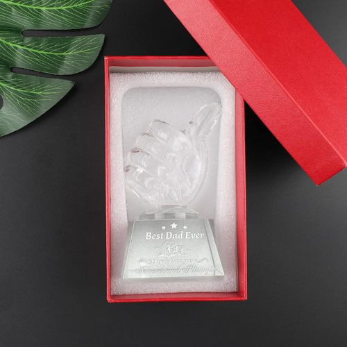 Dad Gifts, Gift for Dad, Dad Birthday Gifts Crystal Ornaments — image 3
