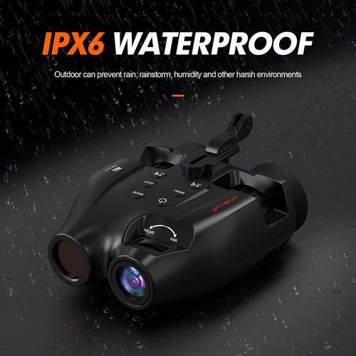 Head Mounted Night Vision Goggles 5X Digital Zoom Binoculars IR Infrared Hunting — image 20