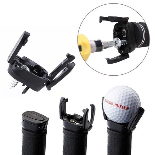 Golf Ball Pick Up Retriever Grabber Claw Sucker Tool For Putter Grip Practical — image 2