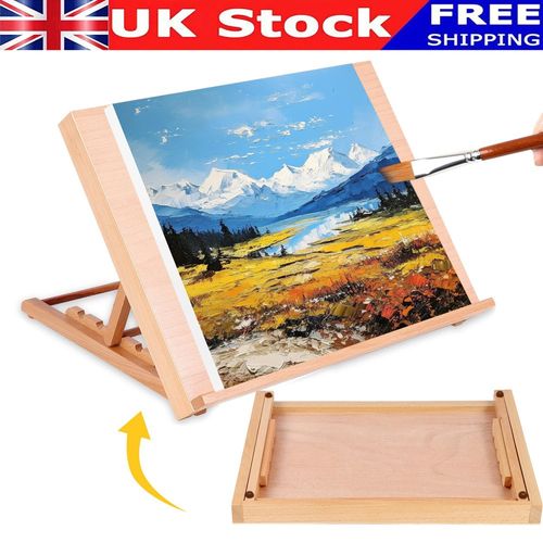 Art drawing board Adjustable drawing sketching board wood paint tool Portable — image 3