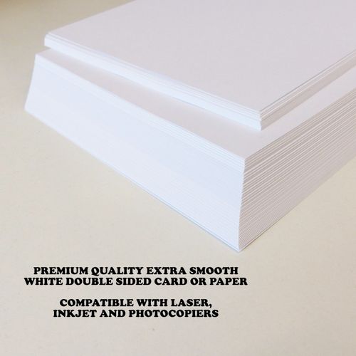 A6 A5 A4 A3 A2 White Card Stock Thick Printer Paper Sheets 120 250gsm 300gsm Art — image 10