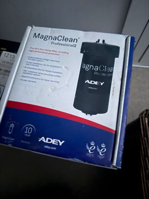 ADEY MagnaClean Professional2 Magnetic Boiler Filter Magnetite Black 22mm