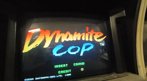 DYNAMITE COP on SEGA MODEL 2 A CRX stack PCB. Working and tested!
