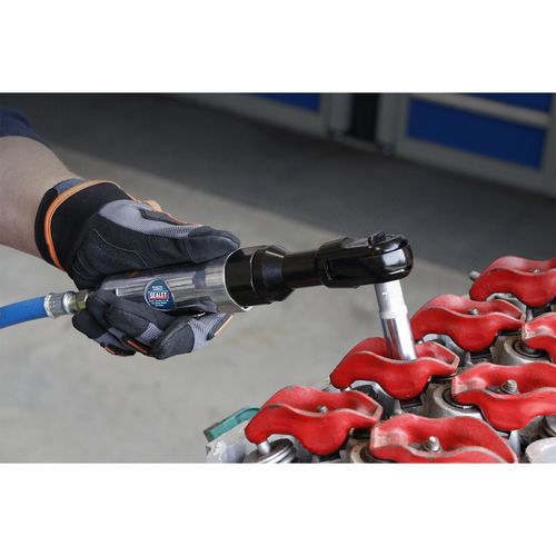 Sealey Air Ratchet Wrench 3/8"Sq Drive Air Tool Engine Garage Workshop — image 4