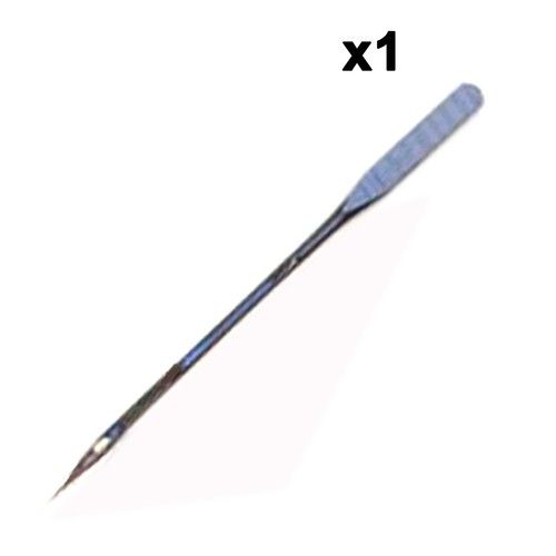 Sewing machine standard pointed one side flat edge needles domestic 14/90 16/100