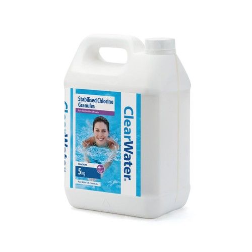 Clearwater Chlorine Granules for Hot Tub Spa and Swimming Pool Water Treatmen...