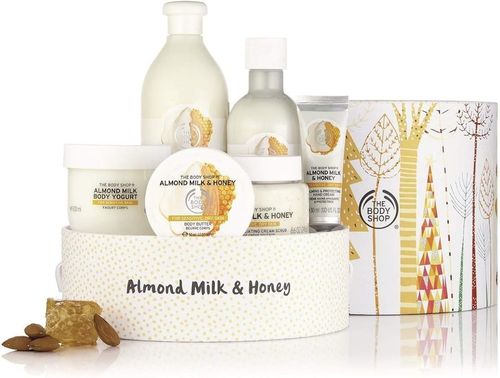 The Body Shop Almond Milk & Honey Ultimate Collection Oval BOXED Set ~ RETIRED — image 3