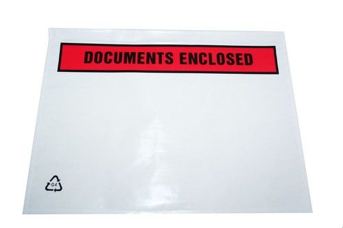 Document Enclosed Envelopes Wallets - A7, A6, A5, DL, A4 size(100,200,500,1000+)